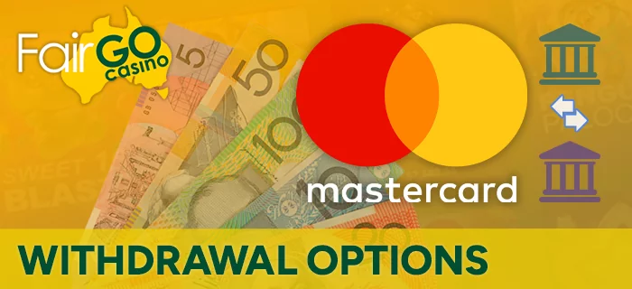 Withdrawal via Mastercard at FairGo