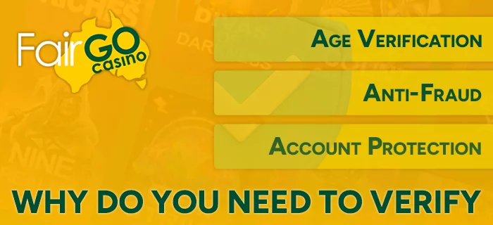 Why verify a FairGo Casino account