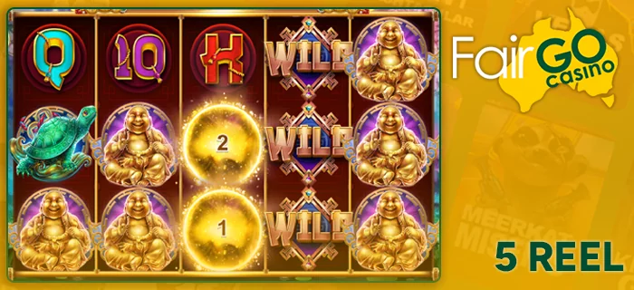 5 reel pokies at FairGo Casino