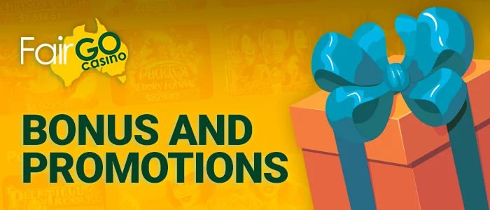 Bonus offers for Australian players at Fair Go Casino