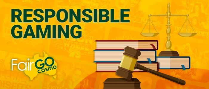About playing responsibly at Fair Go Casino - what need to know